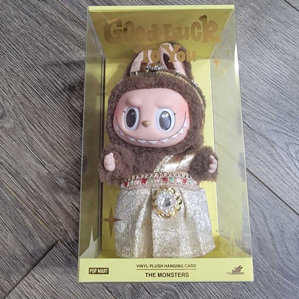 POP MART Labubu Good Luck To You Vinyl Plush Thailand Doll Exclusive